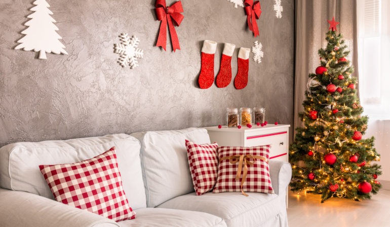 Christmas living room